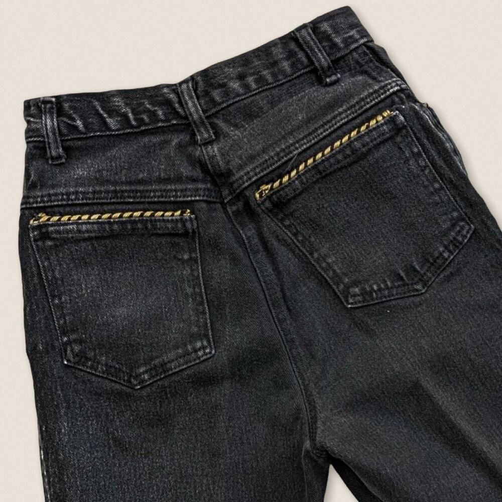 Vintage Black Mom jeans by Ferrat - Size 23 x 28